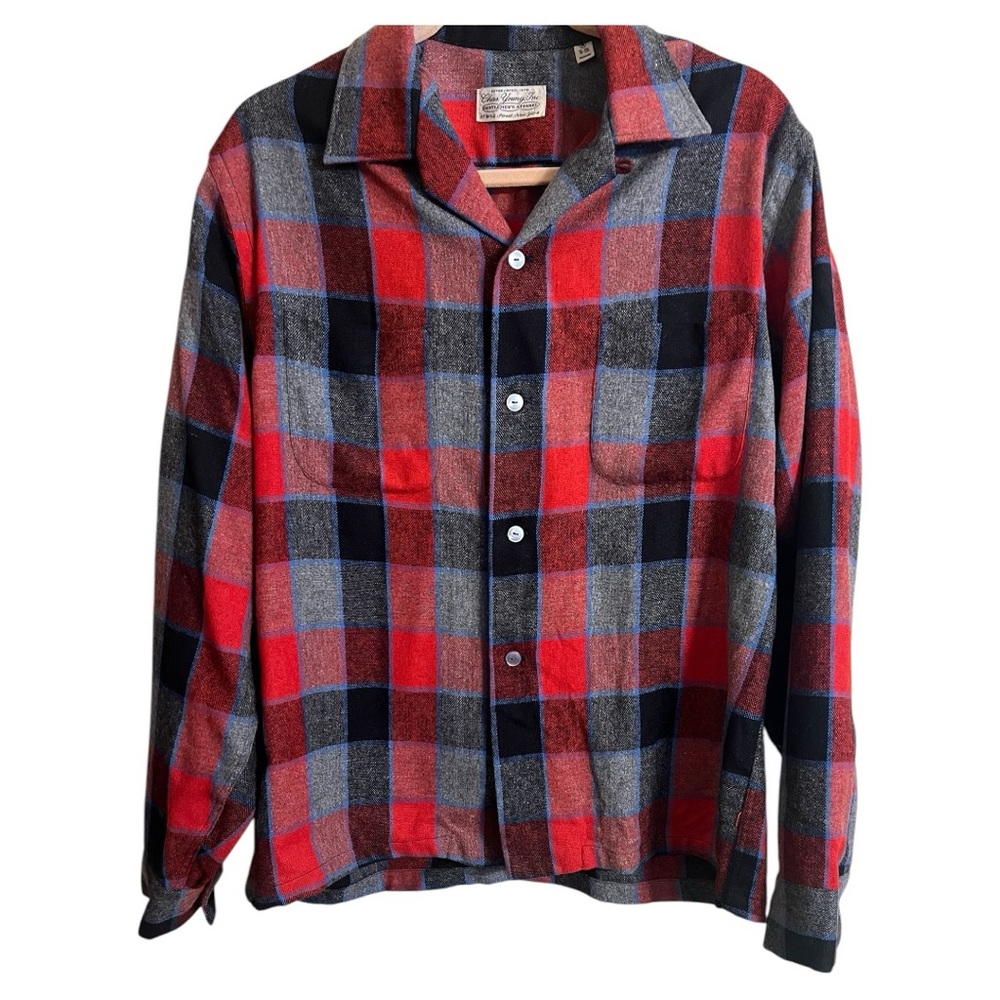 Vintage flannel shirt by Chas. Young, Inc